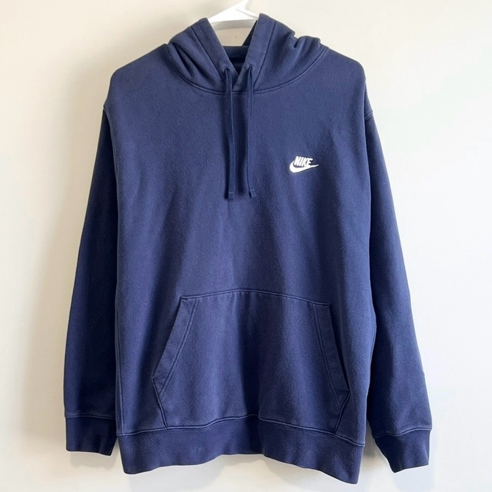 Nike Sportswear Club Fleece Hoodie Logo Sweatshirt
